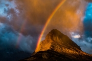 Pot of Gold - Grinnell Point, Glacier NP, MT