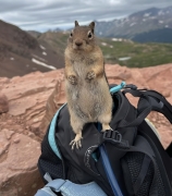 Give me a granola bar and you can have your backpack - Maroon Bells
