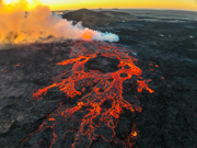 Molten Landscape at Sunset - Grindavik, Iceland